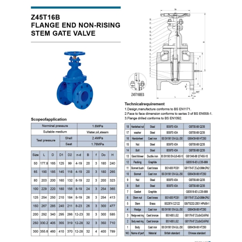 FLANGE Z45T16B