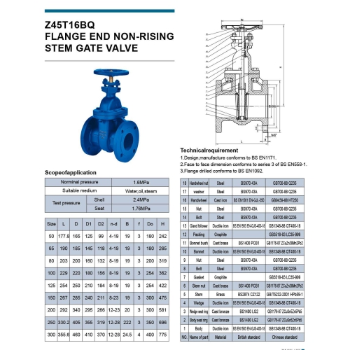 FLANGE Z45T16BQ