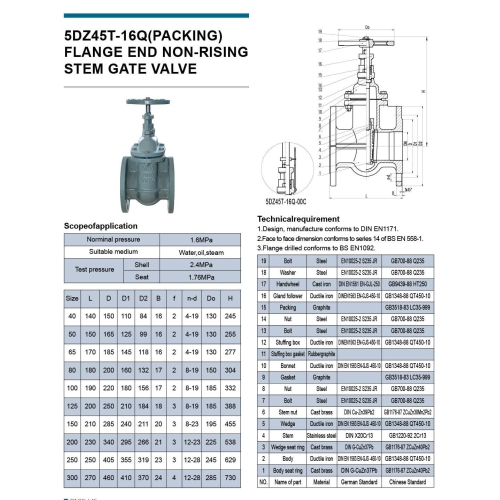 FLANGE_5DZ45T-16Q(PACKING)